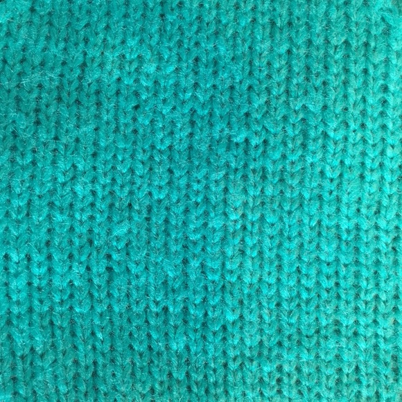 Turquoise Knit Sweater - Picture 3 of 3